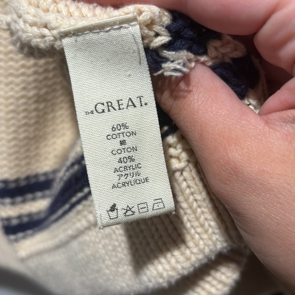 THE GREAT. Harbor cardigan sweater - Picture 8 of 9
